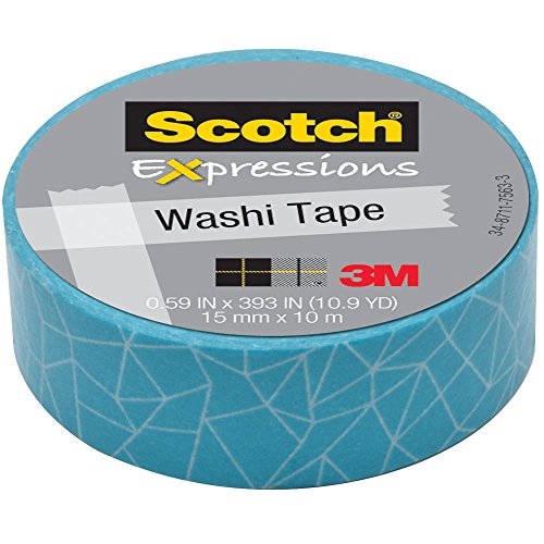 Scotch Cracked Design Expressions Washi Tape