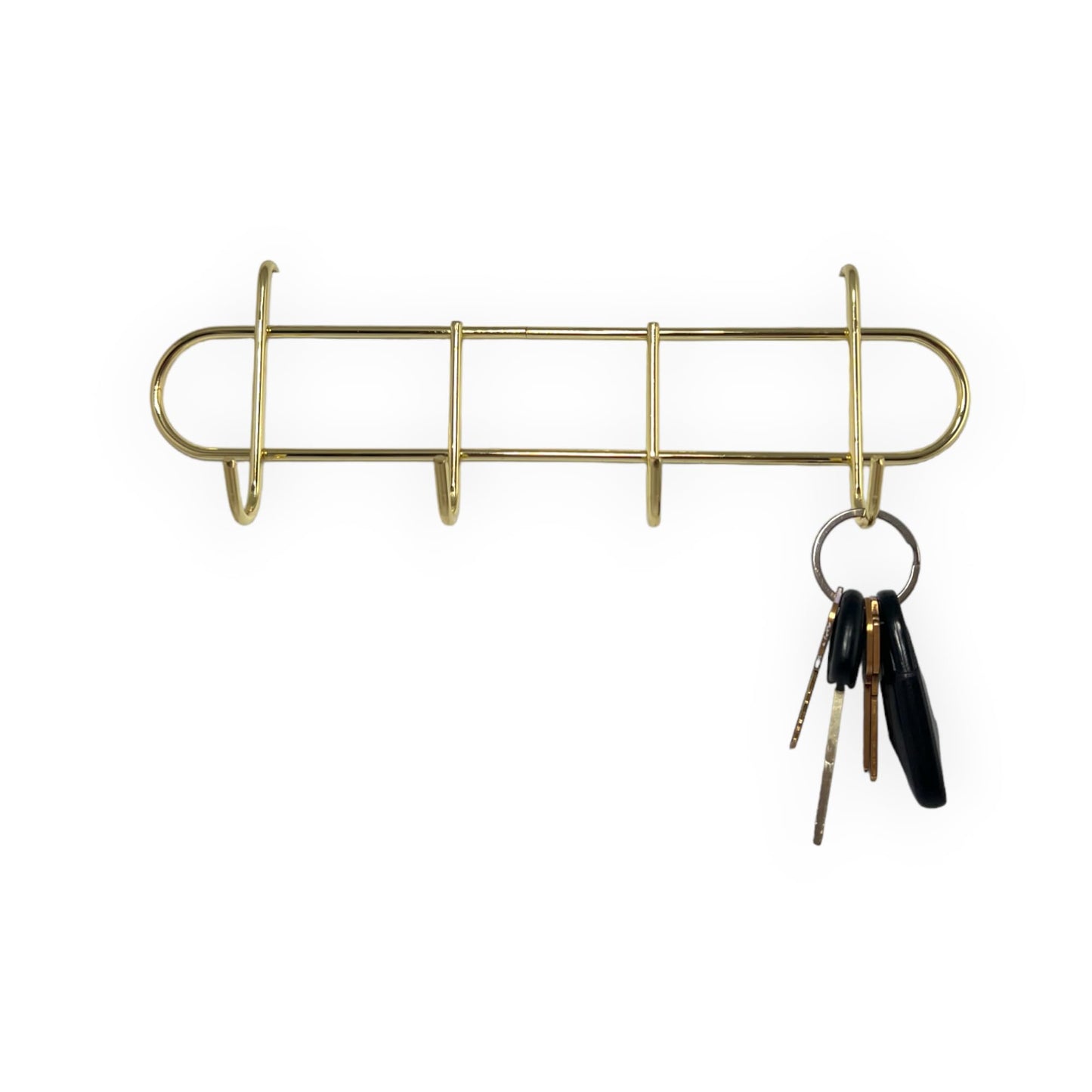 Realspace Gold Wire Accessory Hooks: Ideal for Home Organization and Decor (Gold)