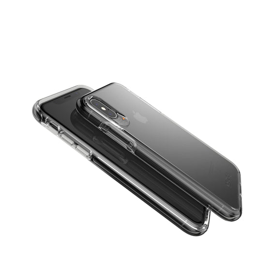 Gear4 Crystal Palace Clear Case with Advanced Impact Protection [ Approved by D3O ], Slim, Tough Design for iPhone X/XS � Clear