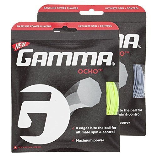 Gamma Sports iO Soft 15L Tennis String Set, 40'