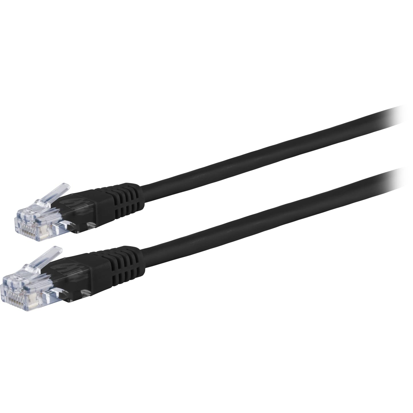 ATIVA� Cat 5e Network Cable, 7', Black