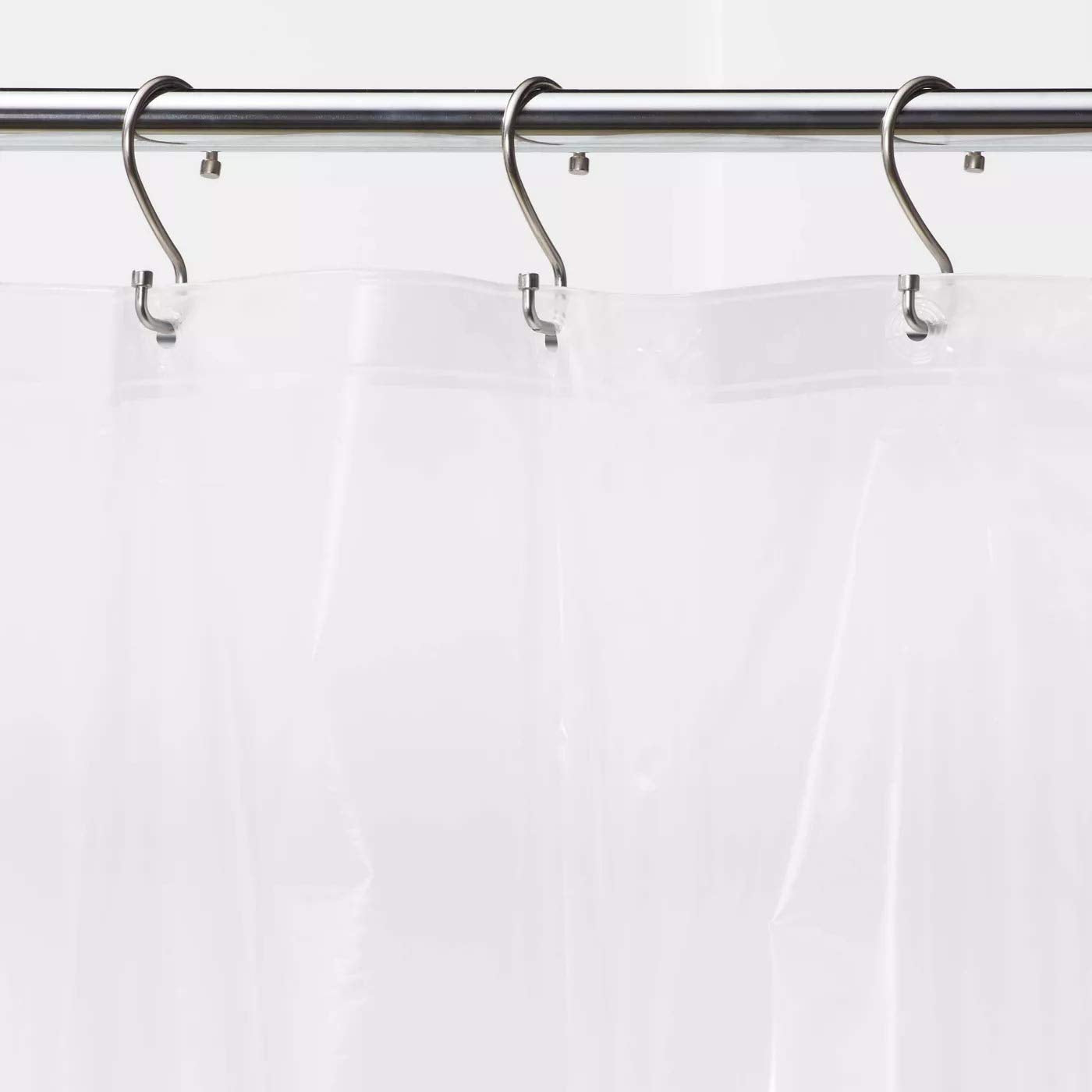 Room Essentials Super Soft PEVA Shower Liner Clear