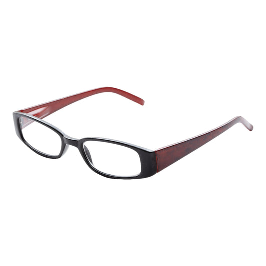 Wink by ICU Eyewear Women's Reading Glasses BLACK RED MARBLE +1.75