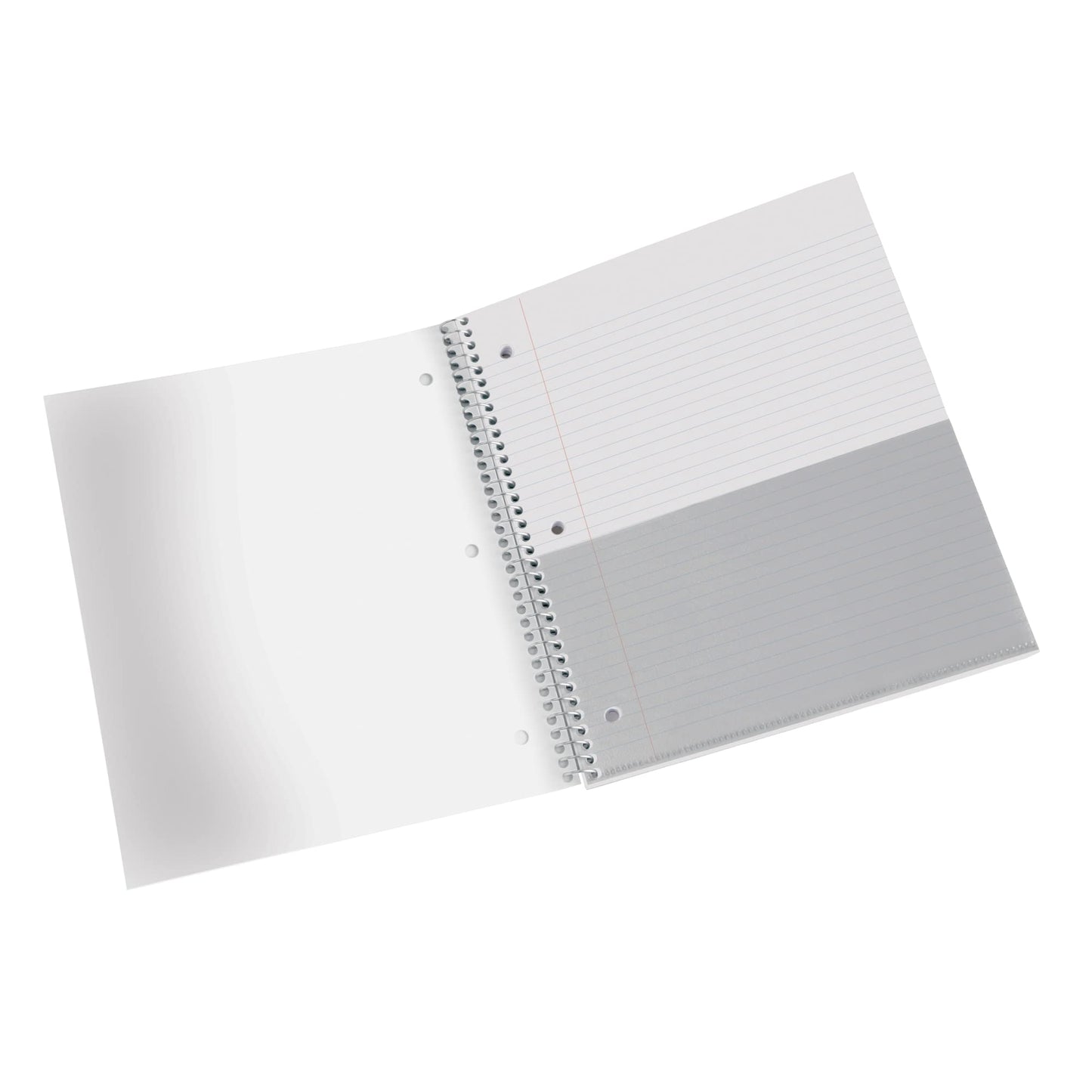 Office Depot� Brand Stellar Poly Notebook, 8-1/2" x 11", 5 Subject, College Ruled, 200 Sheets, White [Unknown Binding]