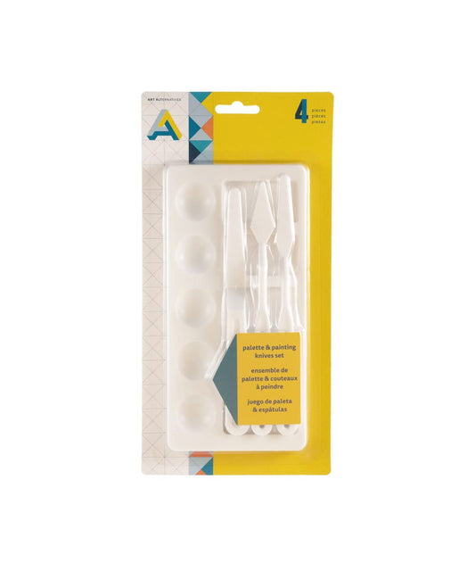 Art Alternatives Pallete & Knife Set, Multi