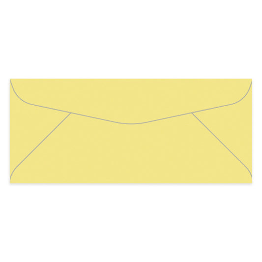 Gartner Studios® #10 Envelopes, Gummed Seal, Yellow, Box Of 50