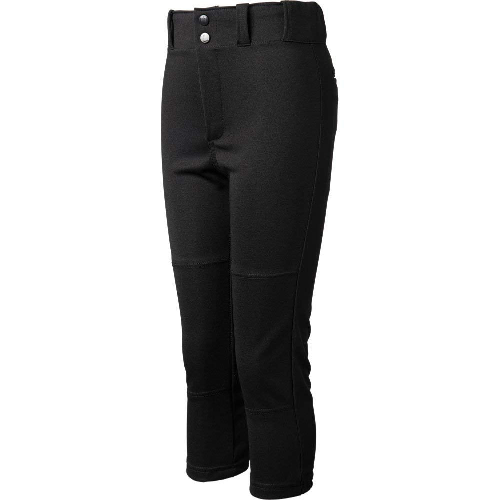 Rawlings Youth Closed Bottom Baseball Pant Black S