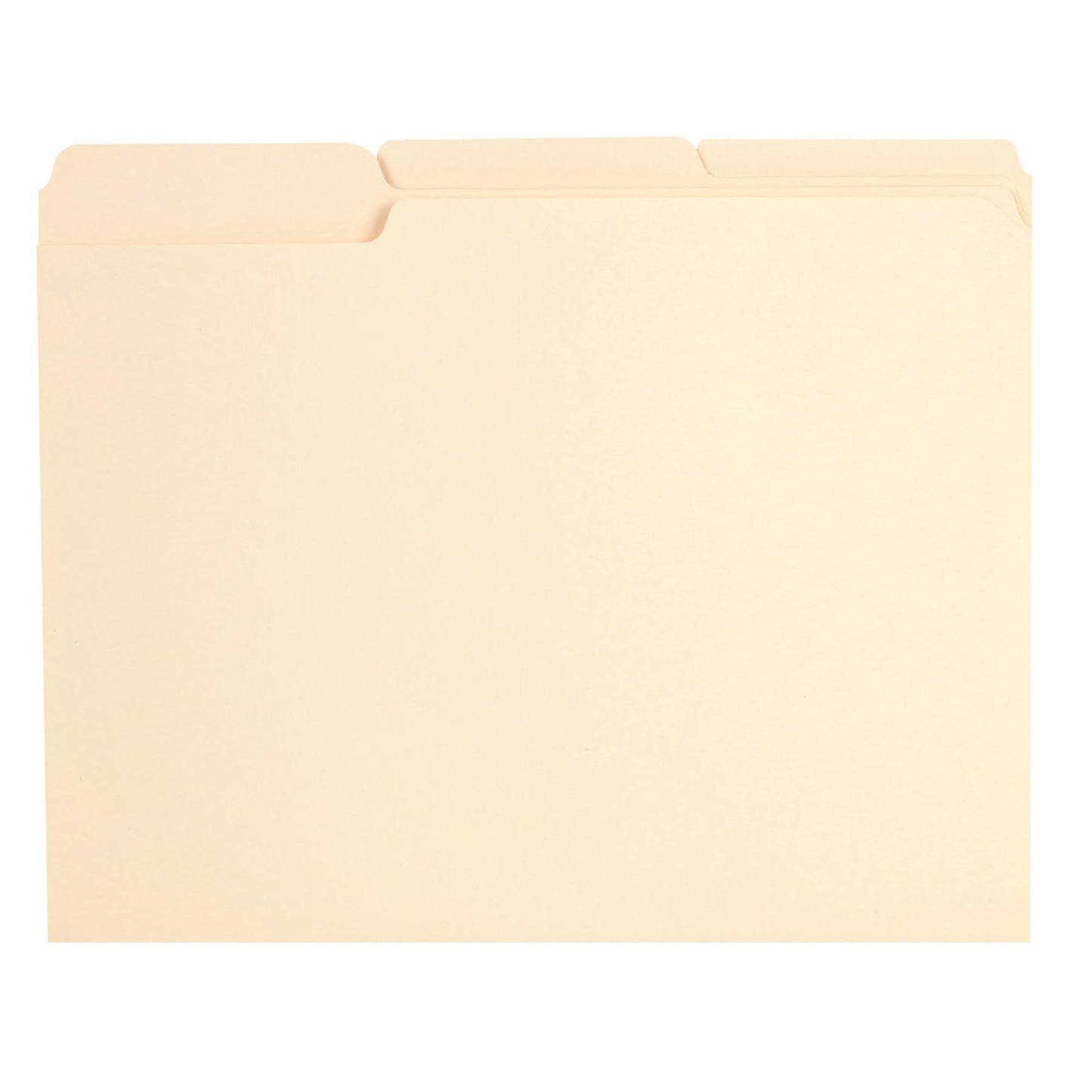 [IN]PLACE Reinforced Manila File Folders, 1/3 Cut-Assorted, Legal, 100/Box