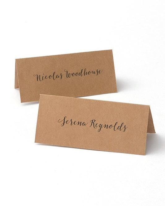 Gartner Studios Kraft Printable Place Cards, 3.75" x 1.5", 48-Count