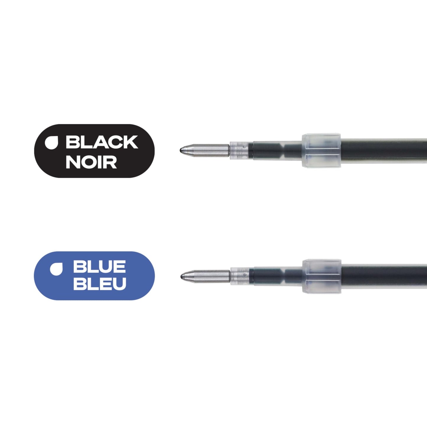 Uniball Jetstream RT Refill 2 Pack, 1.0mm Medium Black, Wirecutter Best Pen, Ballpoint Pens, Ballpoint Ink Pens | Office Supplies, Pens, Ballpoint Pen, Colored Pens