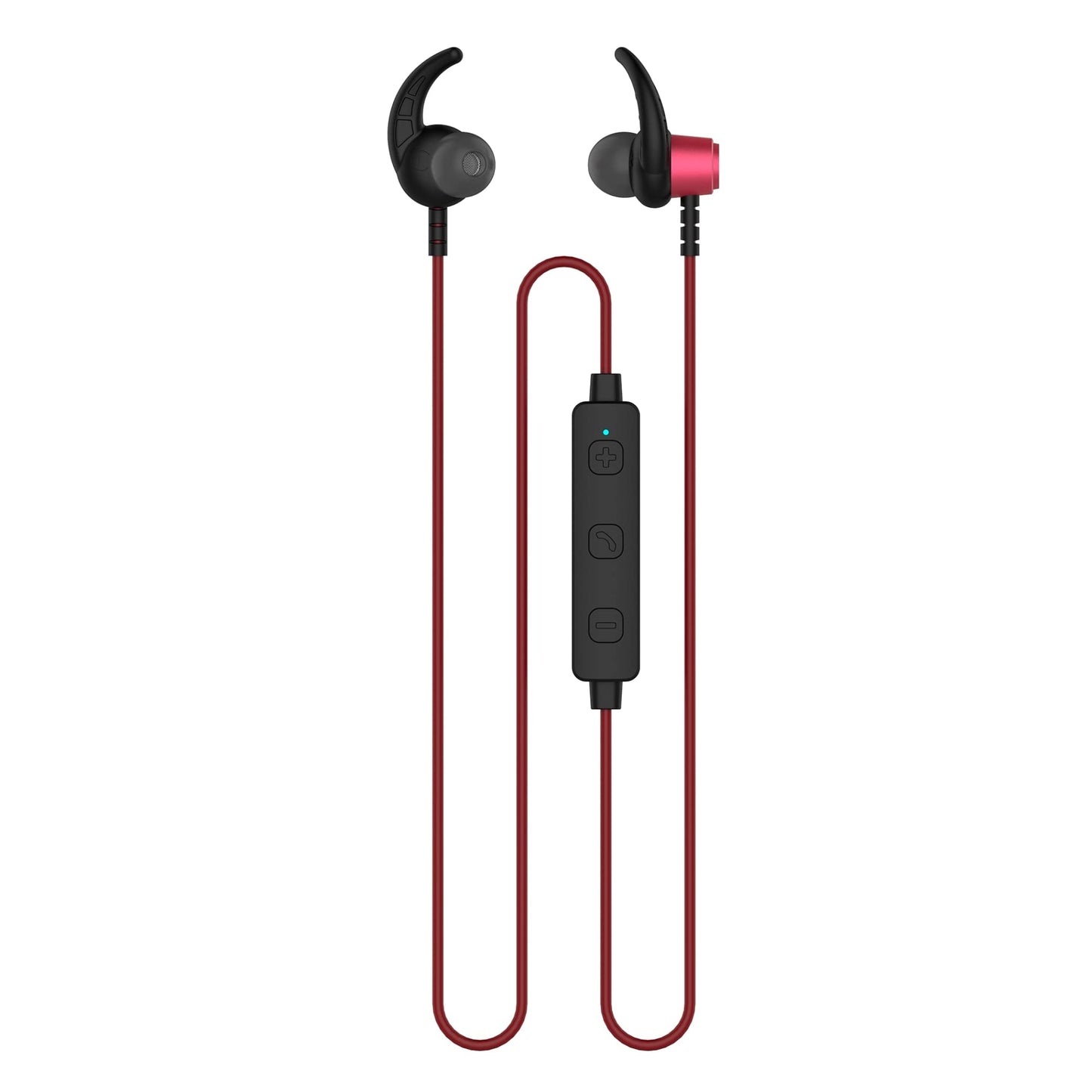 Ativa™ Wireless Magnetic Earbuds, Red, MW-PCT-01-RE