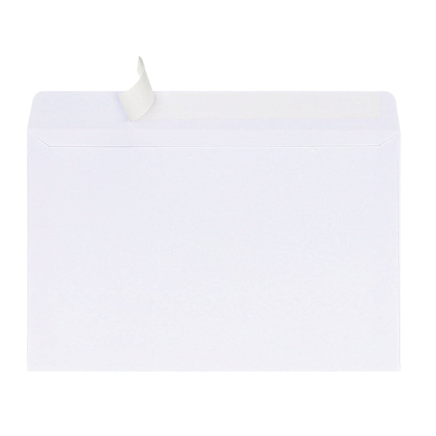 Office Depot Clean Seal(TM) Invitation Envelopes, 5 3/4in. x 8 3/4in., White, Box Of 100, 12030