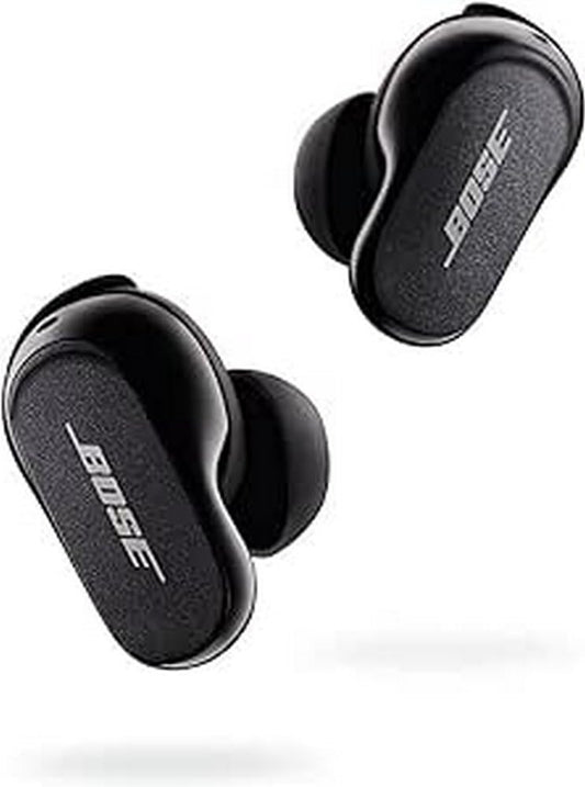 Bose QuietComfort Earbuds II, Noise Cancelling True Wireless Bluetooth Headphones, Black