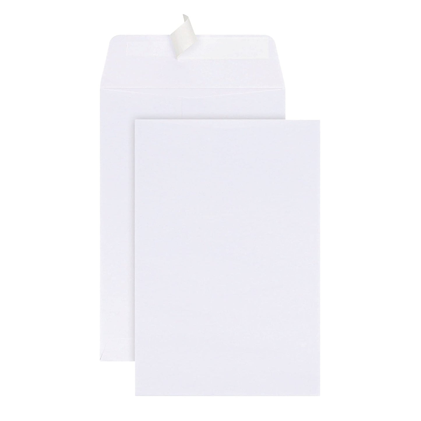 Office Depot Clean Seal(TM) Catalog Envelopes, 6in. x 9in., White, Box Of 250, 77919