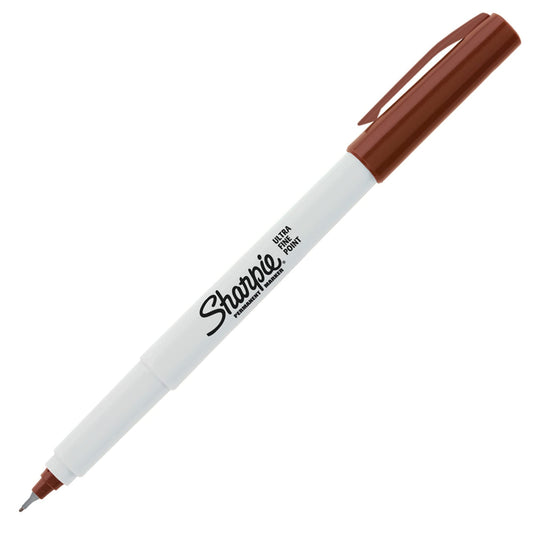 Sharpie Ultra Fine Point Permanent Marker Open Stock-Brown