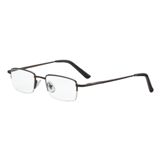 Dr. Dean Edell Tiburon Reading Glasses, 2.00, Titanium