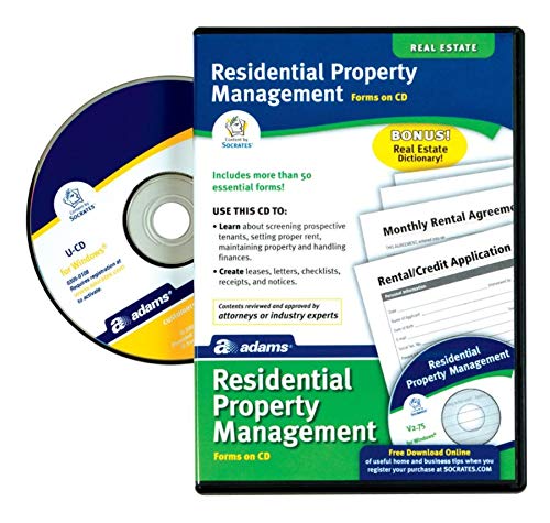 Adams Residential Property Management, Forms on CD (SS505)