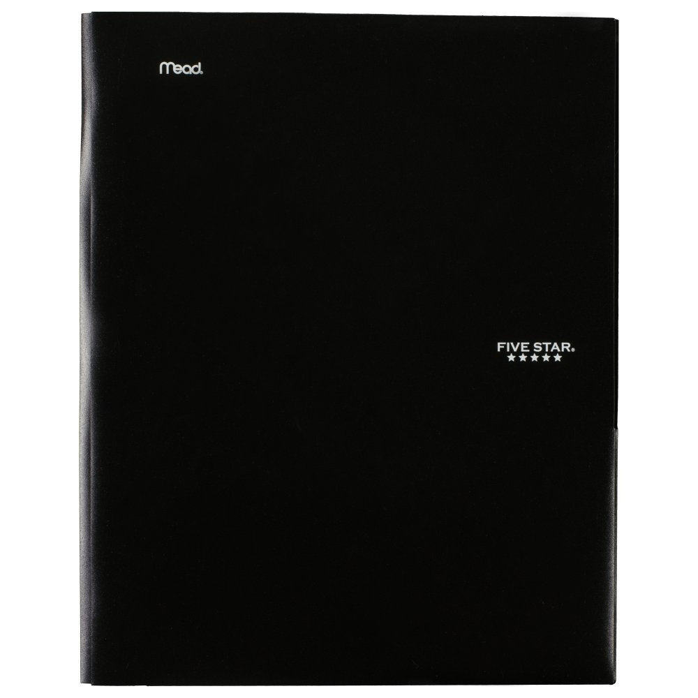 Five Star 2 Pocket Folders with Prong Fasteners, Stay-Put Folder, Folders with Pockets, Color Selected For You, 1 Count (34030)