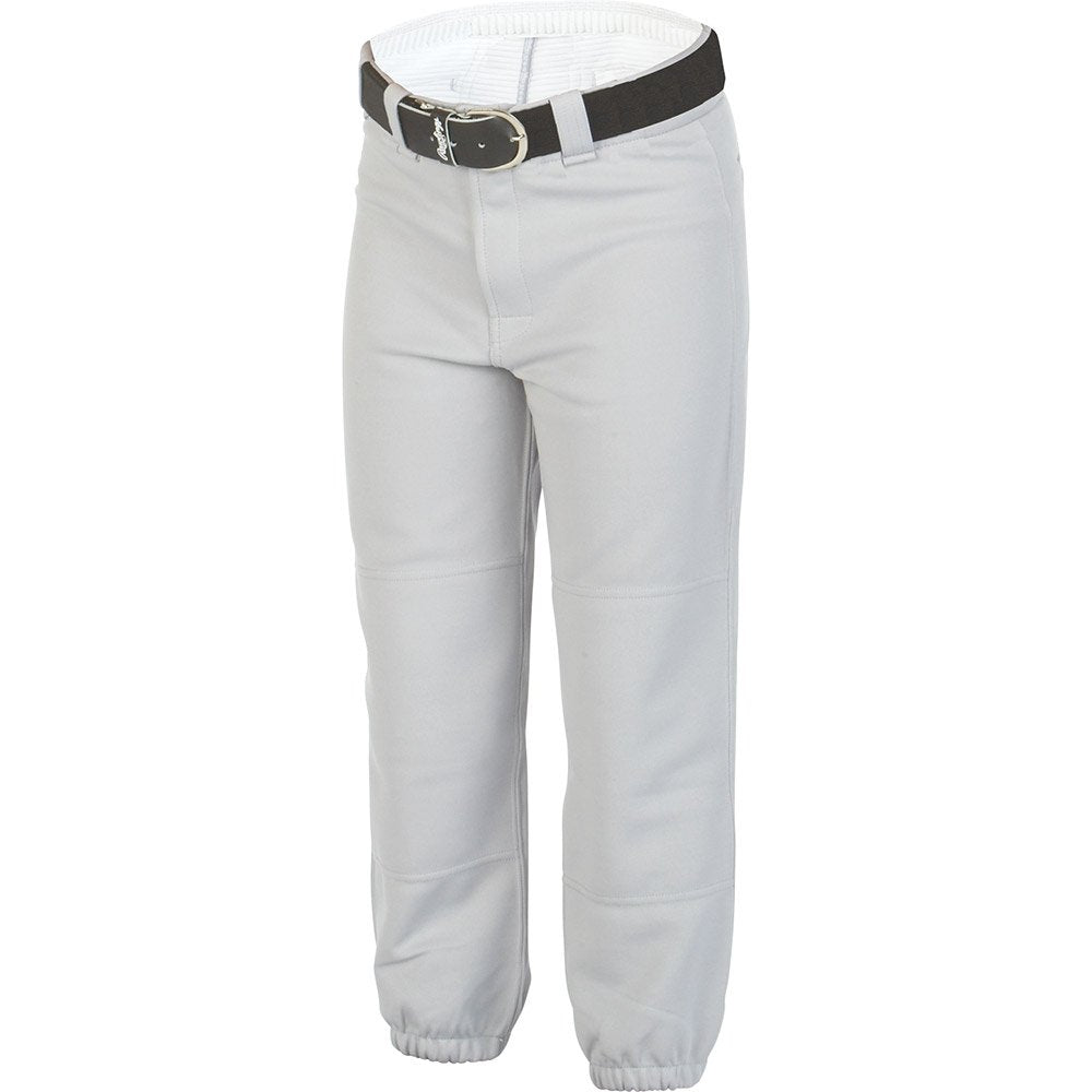 Rawlings Youth Pull Up YBEP31 Baseball Pant, Blue Grey, Youth Medium