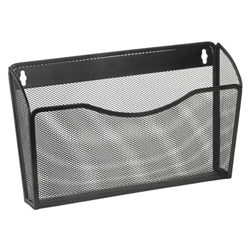 Brenton Studio Mesh Wall Letter File, Black