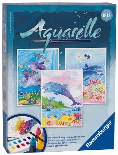 Ravensburger Aquarelle Dolphins Arts and Crafts Kit