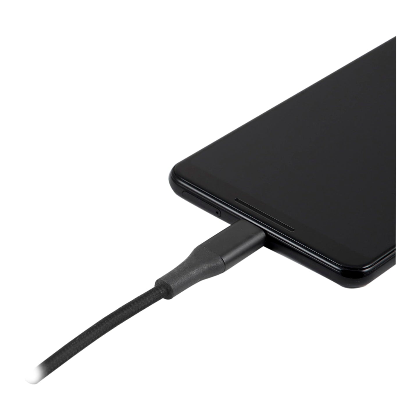 ATIVA® USB-C Braided Charging Cable, 3', Gray, 45834
