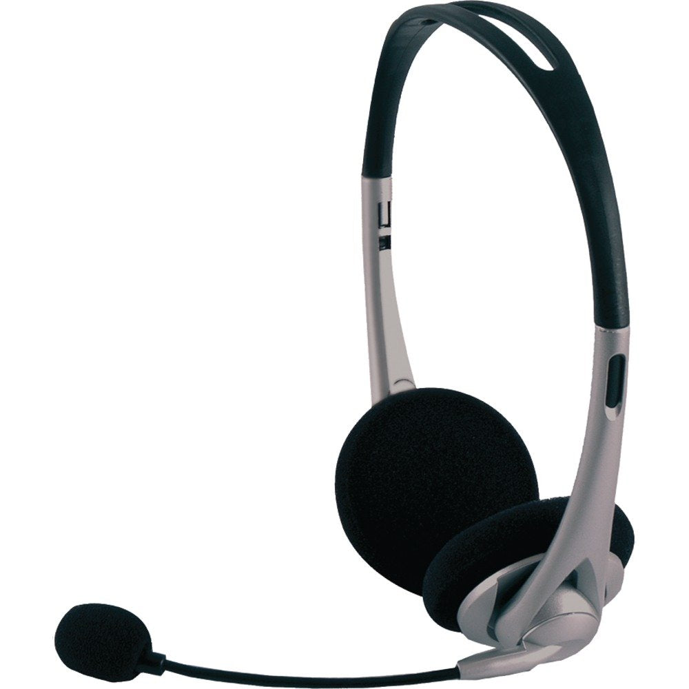 Power Gear Universal Over the Ear Headphones, All In One, Microphone, Work From Home, Music, Gaming, Works for iPhone Android PC Mac Skype Zoom Teams Discord VoIP, Black, 98974