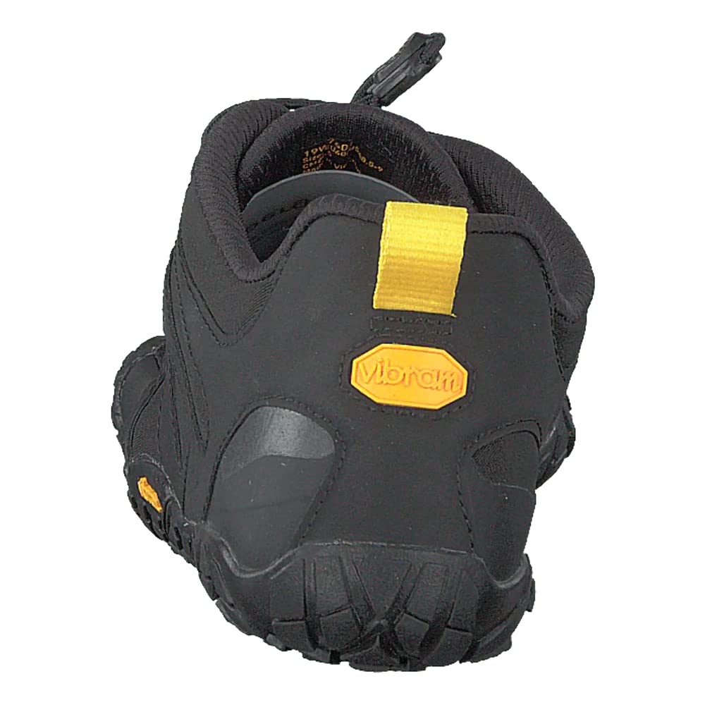 Vibram Women's FiveFingers V-Trail 2.0 Shoe, Black/Yellow, 39 EU / 8-8.5 US