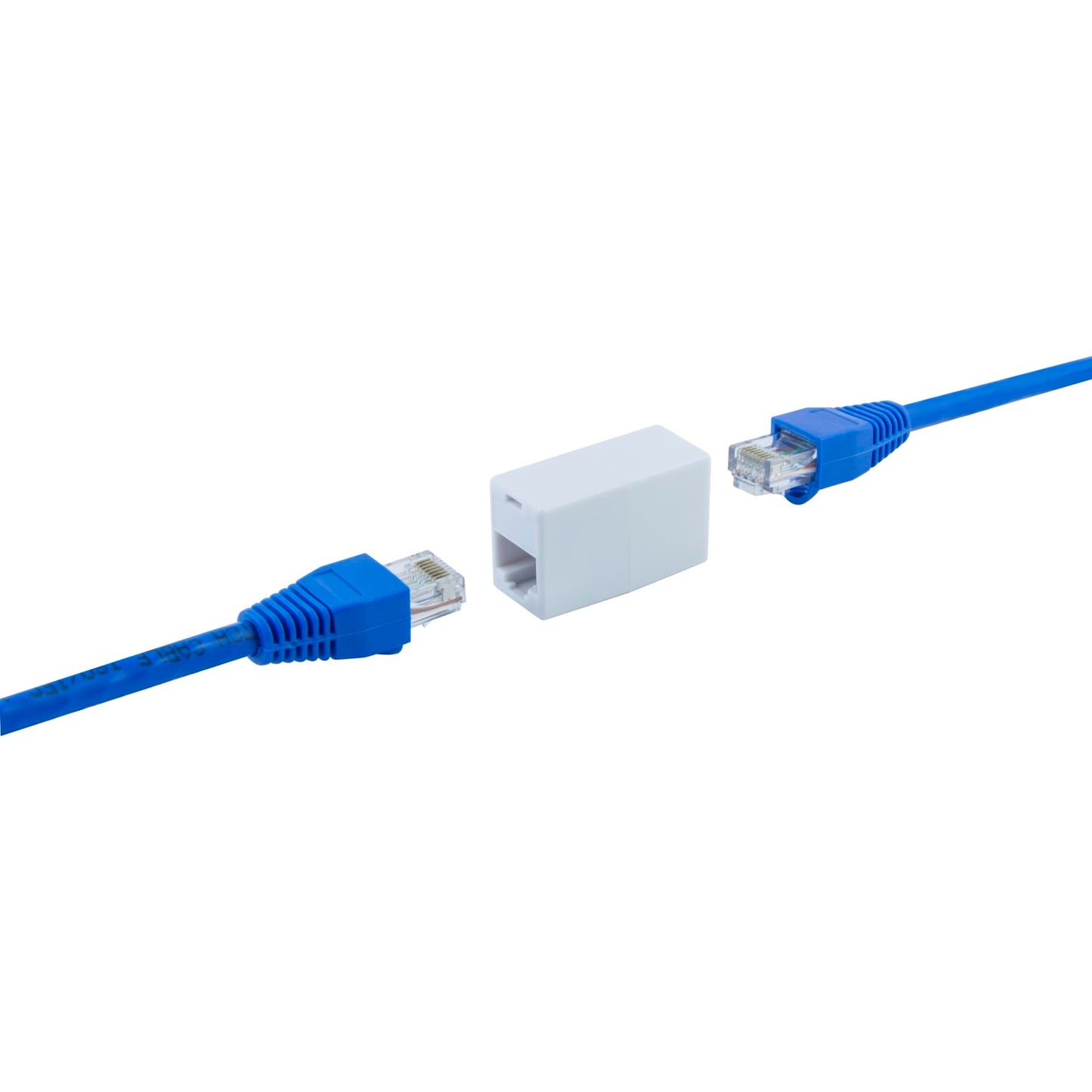 Ativa® RJ45 In-line Network Coupler, White