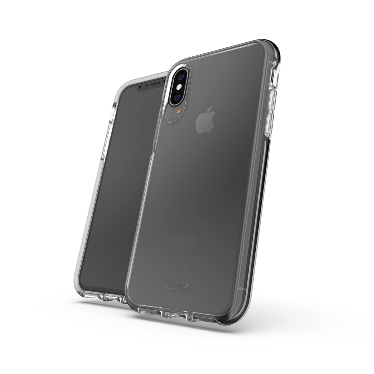 Gear4 Crystal Palace Clear Case with Advanced Impact Protection [ Approved by D3O ], Slim, Tough Design for iPhone X/XS � Clear