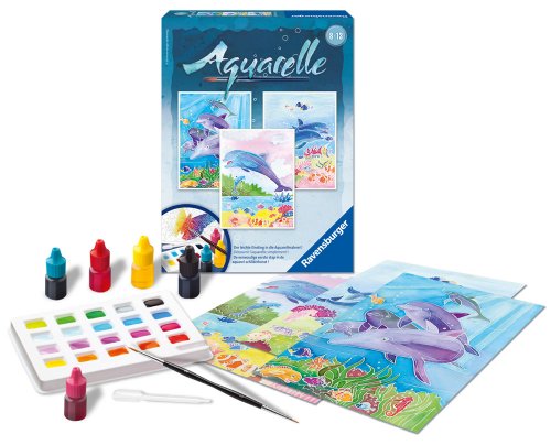 Ravensburger Aquarelle Dolphins Arts and Crafts Kit