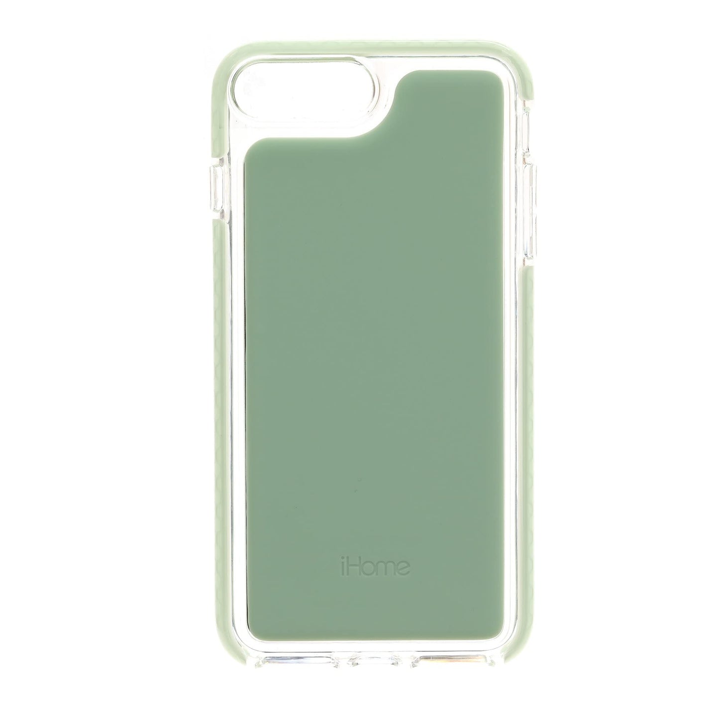 iHome Velo Impact Silicone Phone Case for iPhone� 6 Plus/7 Plus/8 Plus, Mint, IH8PS156PAE-OD