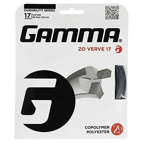 Gamma Sports iO Soft 15L Tennis String Set, 40'