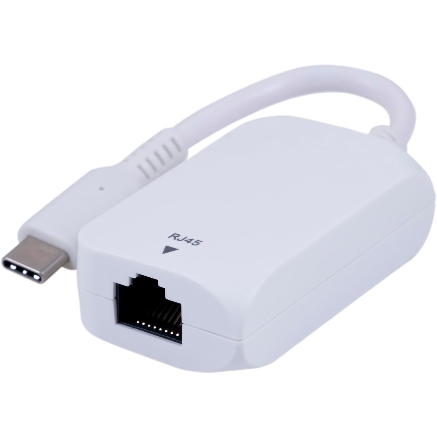 ATIVA® USB Type-C-to-Ethernet Adapter Cable, 4.7", White, 41510