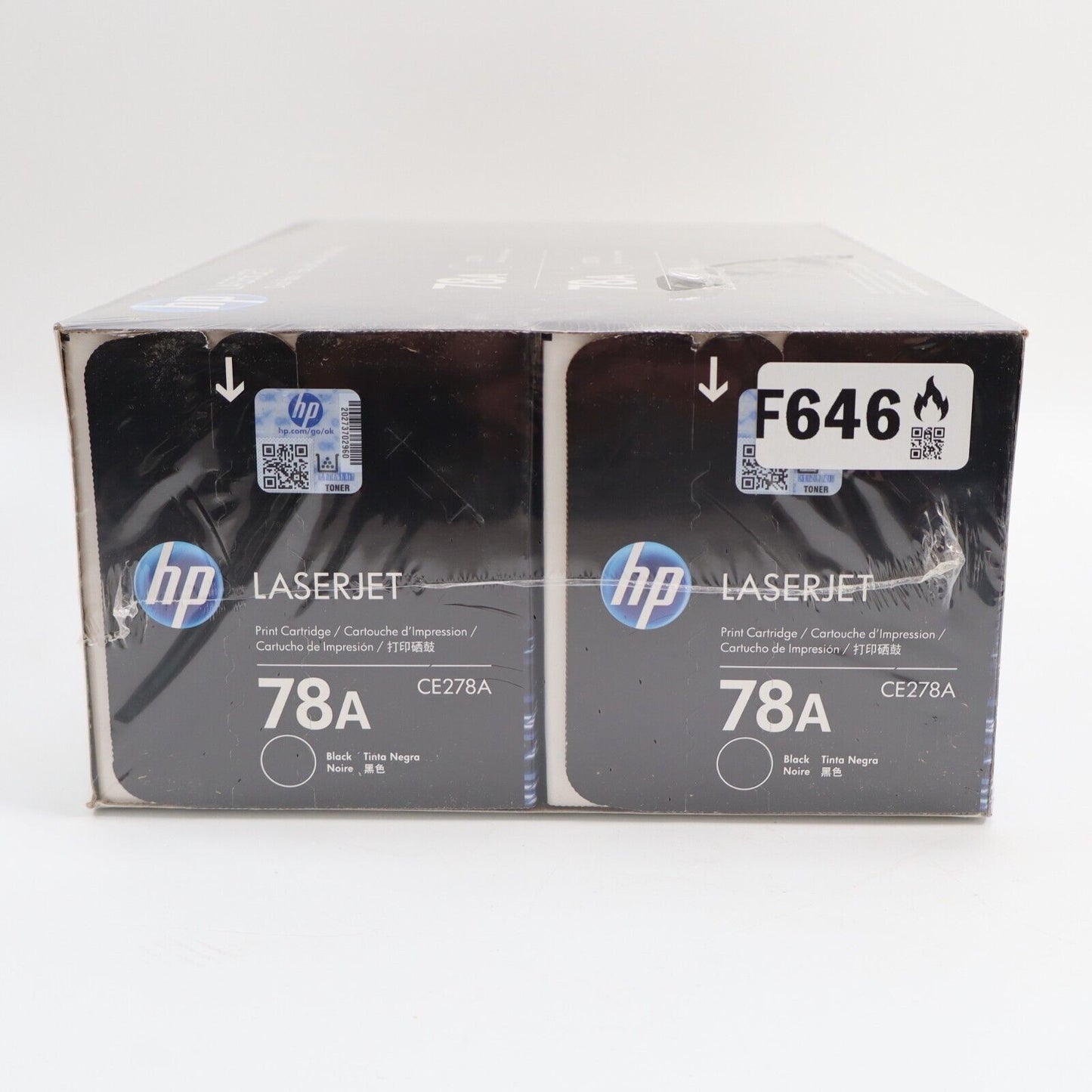 🔥NEW 2-PACK Genuine HP 78A (CE278D) Black LaserJet Toner Cartridges SHIPS TODAY