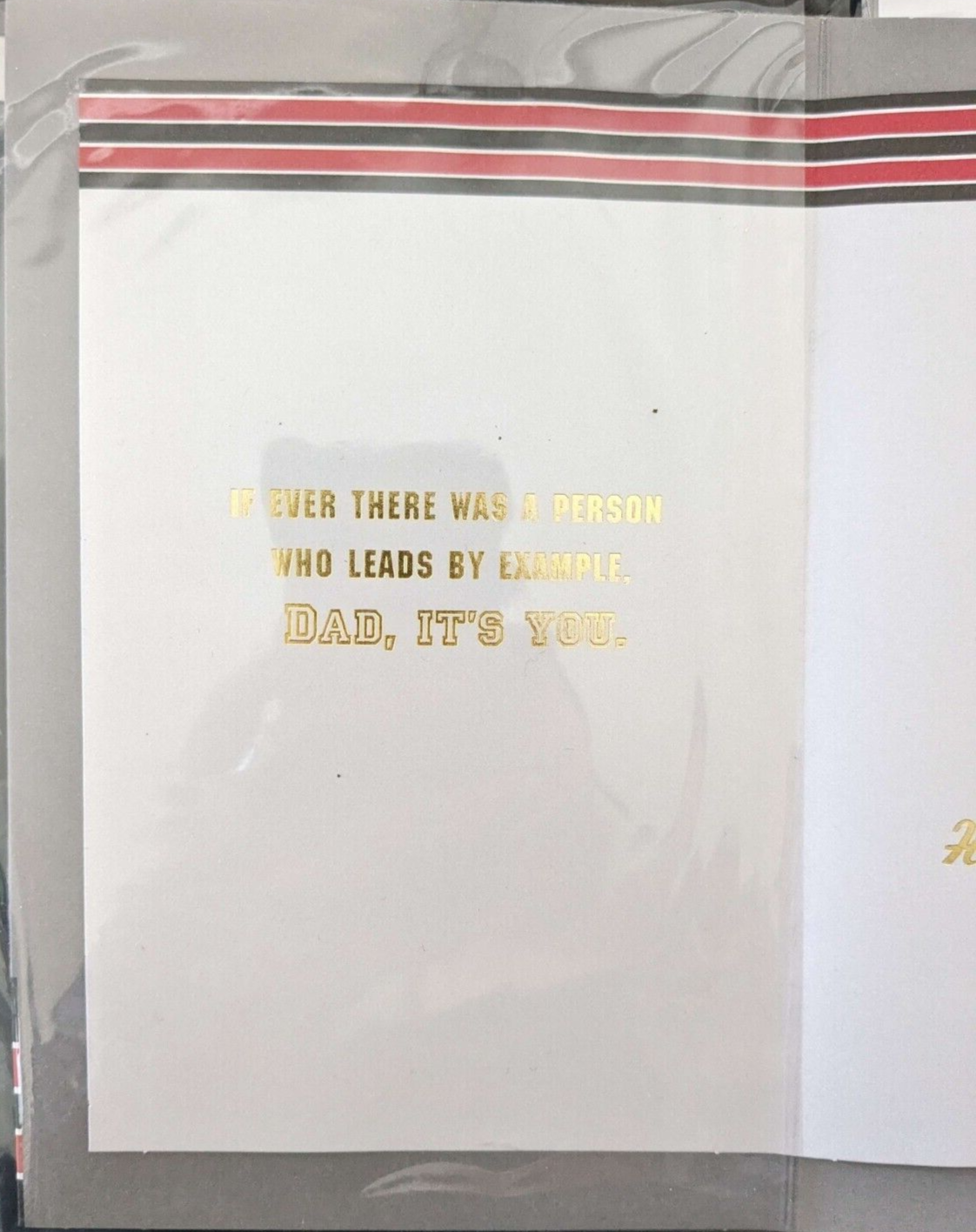 American Greetings (Premier) 3D “Dad” Father’s Day Card