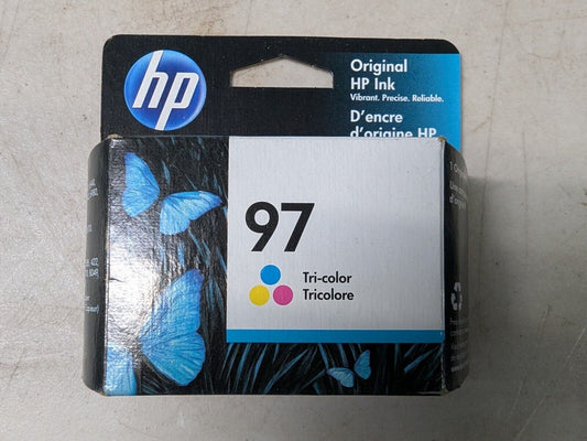 Genuine HP 97 Tri-Color Ink Cartridge C9363WN Date: APR 2024