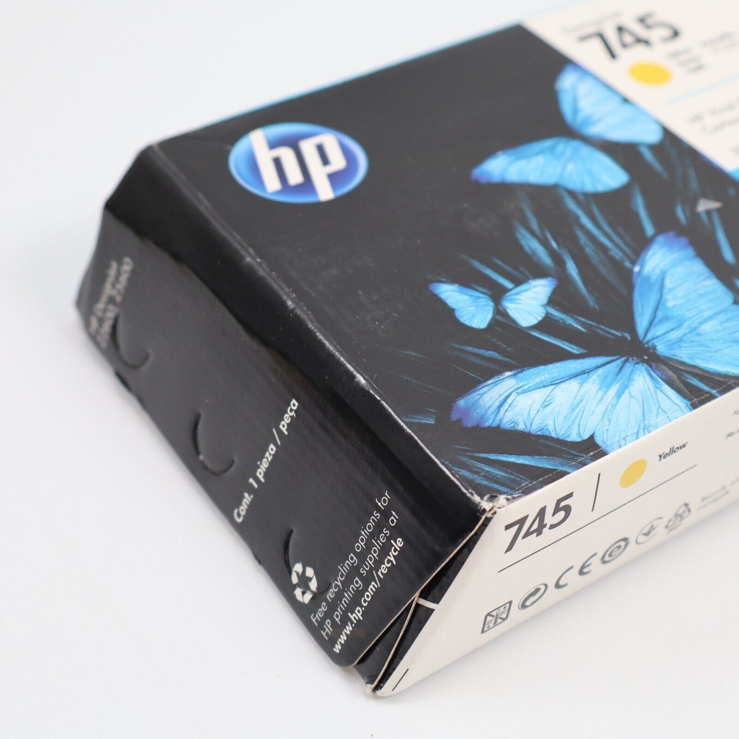 🔥GENUINE HP 745 DesignJet Yellow Ink Cartridge F9K02A 300ml Exp 2024 SHIPS NOW