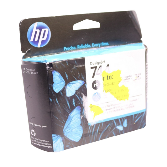 Genuine HP 744 F9J86A Photo Black & Cyan Printhead for DesignJet Z2600 EXP 05.2024