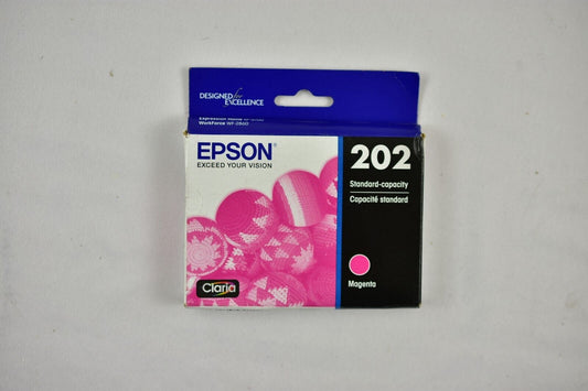 Epson 202 Magenta Standard Capacity Ink Cartridge T202 Genuine EXP 5.2024
