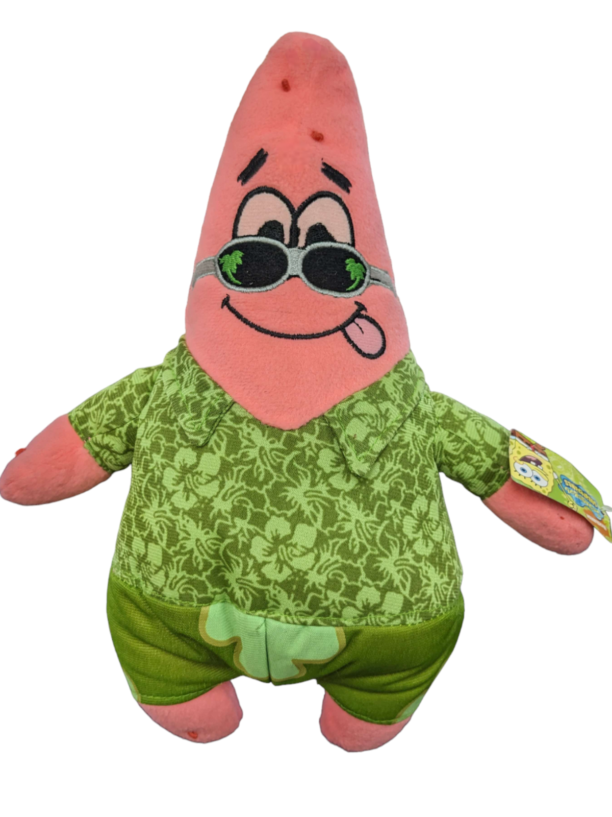 Stuffed Patrick 2006@ RARE Green Shirt Collectible 12.5”Nickelodeon Nanco/plush