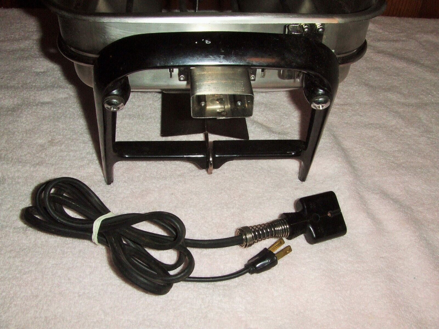 Farberware 450 Open Hearth Stainless Indoor Electric Broiler Rotisserie Grill