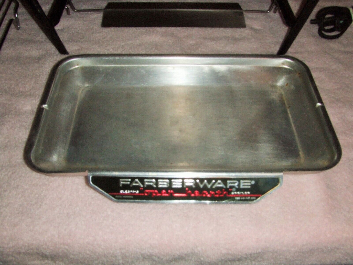 Farberware 450 Open Hearth Stainless Indoor Electric Broiler Rotisserie Grill