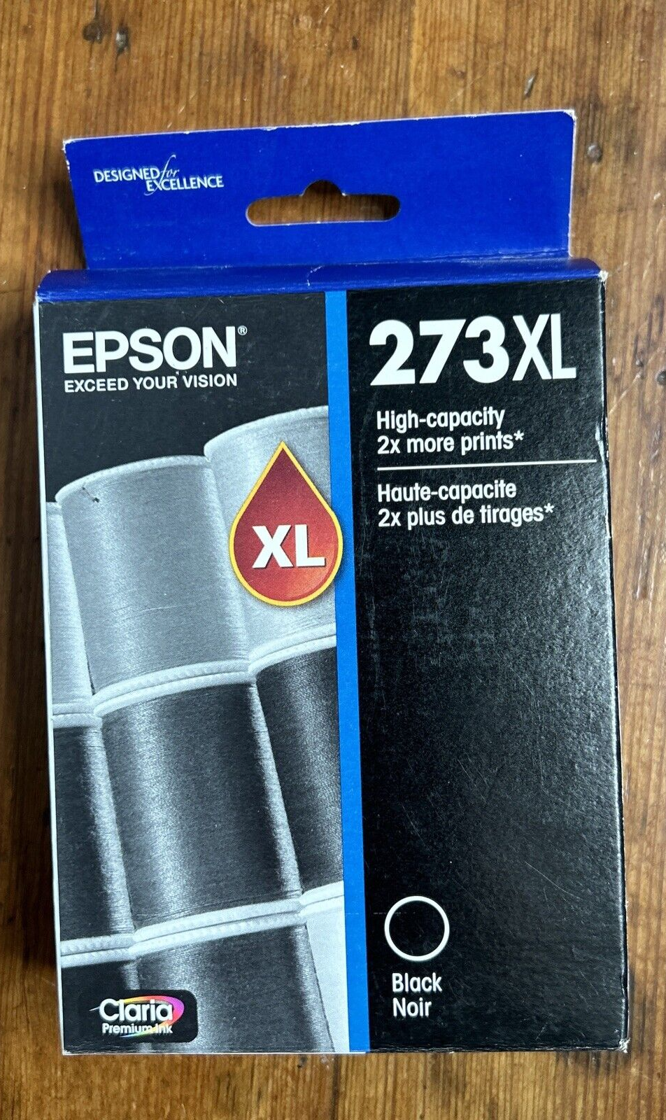 Epson 273XL Black High Yield Ink Cartridge (C13T274120) Expired 2022-2024