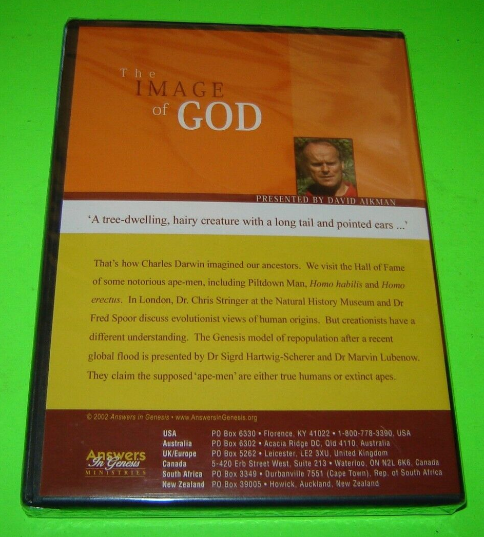 The Image Of God By David Aikman Creation or Evolution DVD, New & Factory Sealed