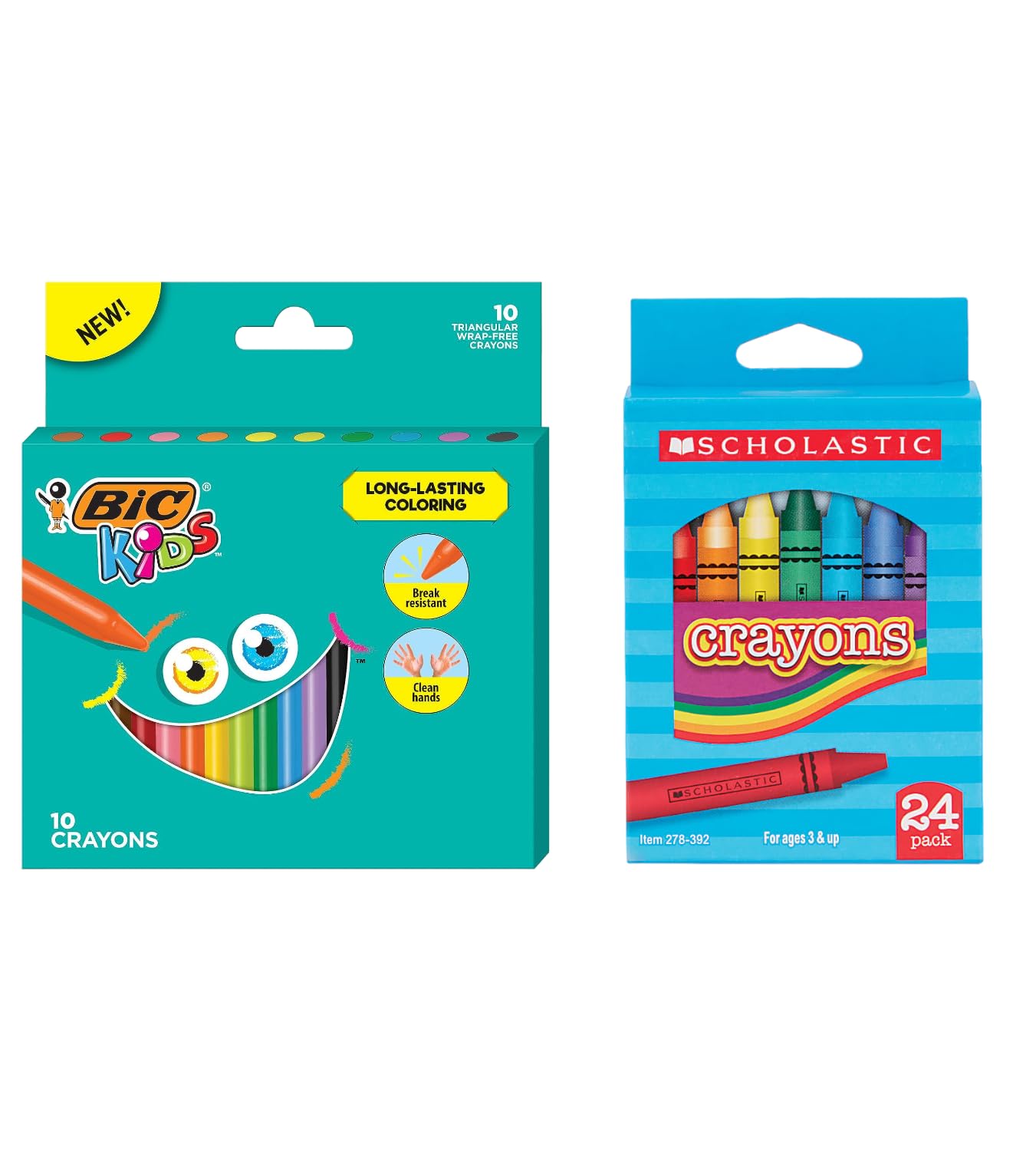 Covrick K5+ Art & Academics Bundle: Essential Early-Education School Supplies - Including Pencils, Ruled Storybook Paper, Crayons, Toy Erasers, and More!