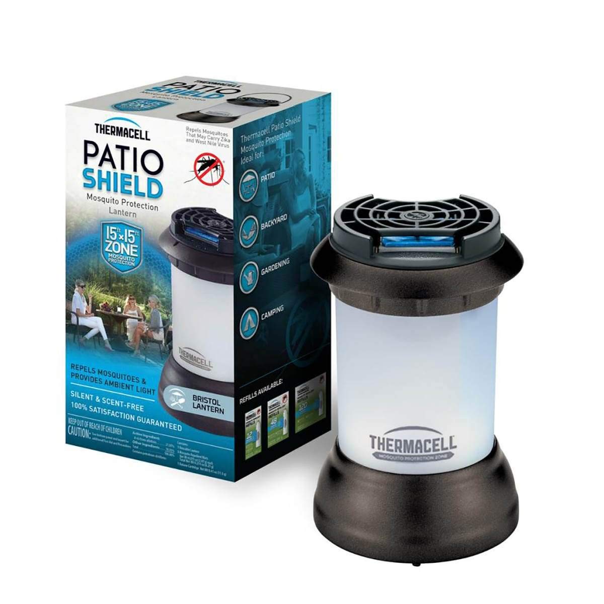 Thermacell Mosquito Repellent Bristol Lantern, Repellent + Light