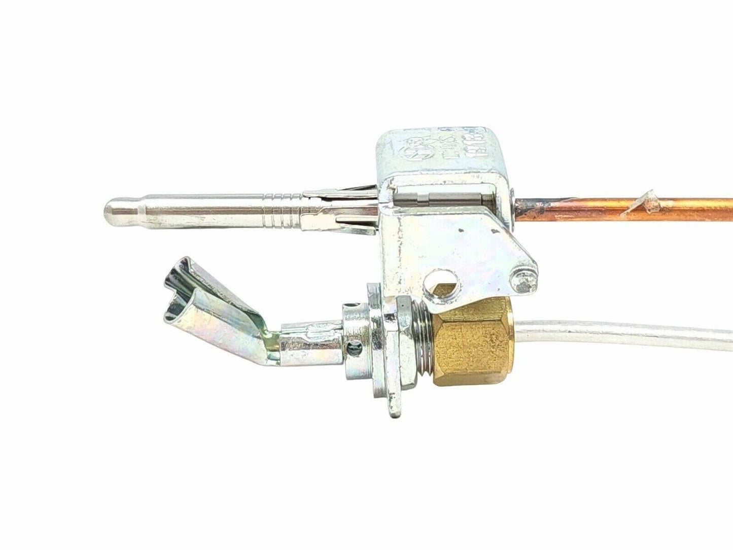 Universal Compatibility 16-Inch RV Water Heater Assembly - Thermocouple Pilot Burner - Perfect for AO Smith, Rheem, Bradford White, Suburban, and More