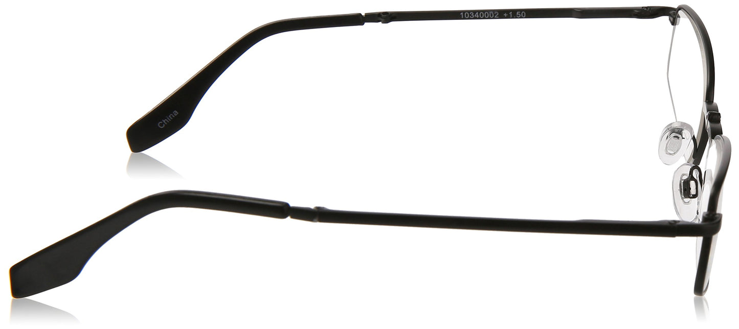 Dr. Dean Edell Pocket Reading Glass with Black Flat Folder, 1.50, 0.200 Ounce