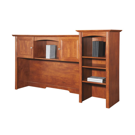 Realspace� Broadstreet 65"W Hutch For U-Shaped Desk, Maple